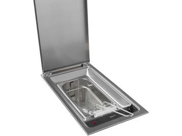 NOVY 3711 - Friteuse - Domino 30 - Inox deksel, Witgoed en Apparatuur, Verzenden, Zo goed als nieuw