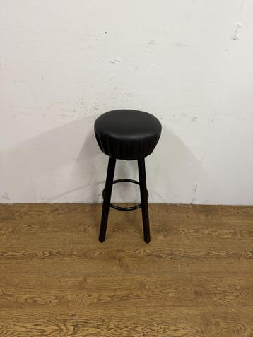 Barkruk Gezellig Zwart - K1106 Vintage/Café, Ophalen, Nieuw