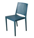 Baltimore Stapelbare Stoel | Blauw | 82(h)x56x46cm, Verzenden, Nieuw in verpakking