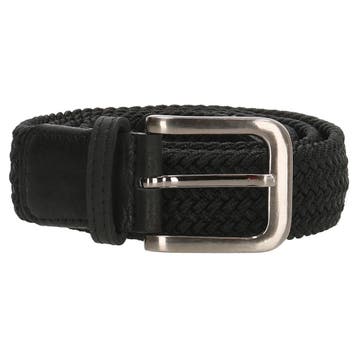 Hide & Stitches Elastische Stretch Riem - Zwart -, Verzenden, Zwart, Nieuw, 3 tot 5 cm