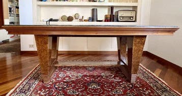Tafel - hard hout, Marmer