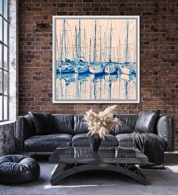 Brooksby - Indigo Dusk XL, Antiek en Kunst