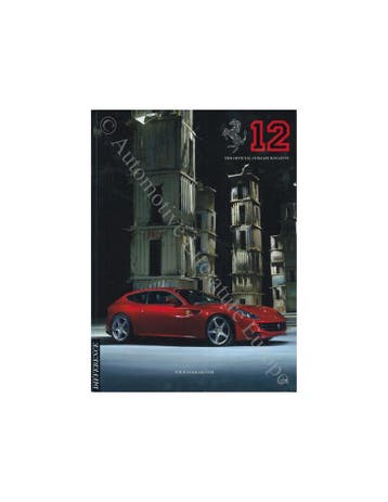 2011 FERRARI MAGAZINE ENGELS 12, Nieuw, Ferrari, Author