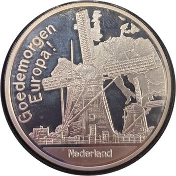 Europese 1 oz Penning (Goedemorgen Europa), Verzenden, Munten