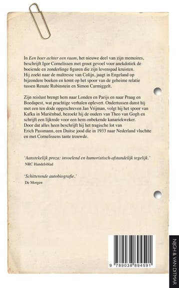 Een boer achter een raam 9789038894591 Igor Cornelissen, Verzenden, Gelezen, Igor Cornelissen