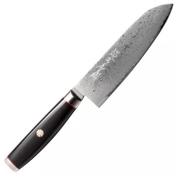 Yaxell Super Gou Ypsilon Santoku mes 16,5 cm – 193 Lagen.., Ophalen of Verzenden, Nieuw, Hout