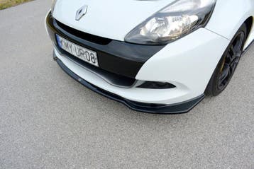 Voorspoiler Renault CLIO RS MK3 Facelift Glans zwart, Ophalen of Verzenden, Nieuw