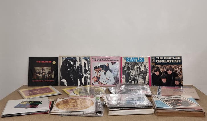 Collectie Rainer Moddemann: Een kavel Lps wo. The Beatles, Cd's en Dvd's, Vinyl | Overige Vinyl