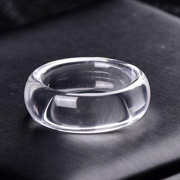 ALGT Certified - Meesterlijke natuurlijke kwartsring -