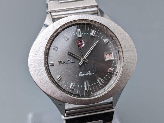 Rado - Monte Rosa - Zonder minimumprijs - Heren - 1960-1969, Sieraden, Tassen en Uiterlijk, Horloges | Heren