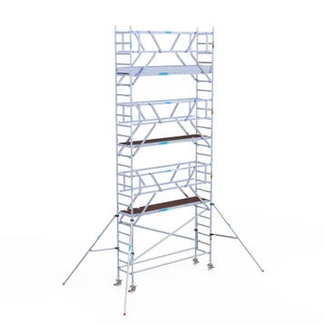 Rolsteiger Professional 75x305 8,2m werkhoogte vrijstaand, Doe-het-zelf en Verbouw, Verzenden, Nieuw, Rolsteiger of Kamersteiger