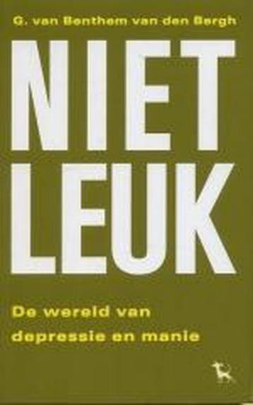 Niet leuk - G. van Benthem van den Bergh 9789053303924, Verzenden, Zo goed als nieuw, G. van Benthem van den Bergh