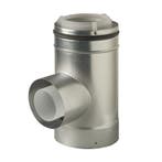 Rolux CLV Etage T-stuk Kort PP/metaal 110/160, Ophalen of Verzenden, Nieuw