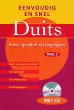 Eenvoudig en snel Duits leren spreken en begrijpen Deel 2, Boeken, Verzenden, Zo goed als nieuw