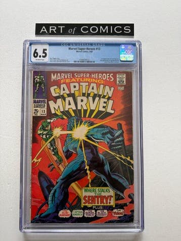 Marvel Super-Heroes #13 - CGC 6.5 - 1st Appearance Of Carol, Nieuw