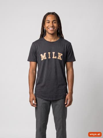 MILK&BISCUITS T-shirts Heren maat M Zwart Vintage, Ophalen of Verzenden, Nieuw