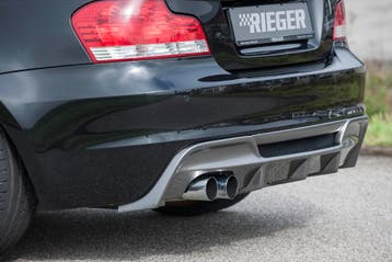 Rieger diffuser | 1er E82, E88 (182 / 1C): 10.07- - Coupé, C, Verzenden, Nieuw, BMW