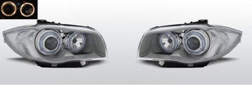 Koplampen Angel Eyes | geschikt voor BMW 1 Serie E87 / E81 2, Auto-onderdelen, Verlichting, Verzenden, Nieuw, BMW