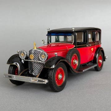 Franklin Mint 1:24 - Modelauto - 1935 Mercedes-Benz 770K, Antiek en Kunst