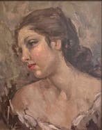 Attilio Toro (1892-1982) - Profilo di donna