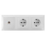 UTP RJ45 Stopcontact - Wandcontactdoos - Aigi Cika - Inbouw, Tuin en Terras, Kunststof, Overige typen, Nieuw, Ophalen of Verzenden