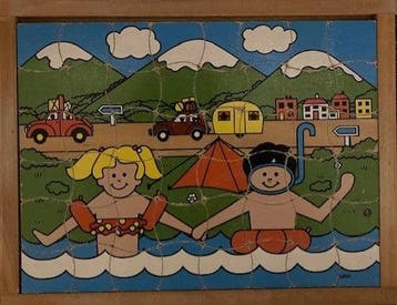Puzzel Vakantie 48 stukjes, Verzenden, Nieuw