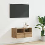 vidaXL TV Wandkast Artisan Eiken 60 x 30 x 30 cm Bewerkt, Huis en Inrichting, Kasten | Televisiemeubels, Verzenden, Nieuw, 50 tot 100 cm