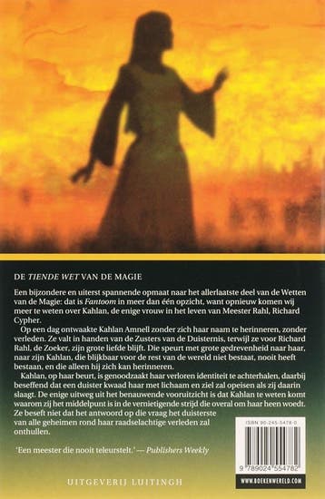 Fantoom / De Wetten van de Magie 9789024554782, Boeken, Verzenden, Gelezen, Terry Goodkind
