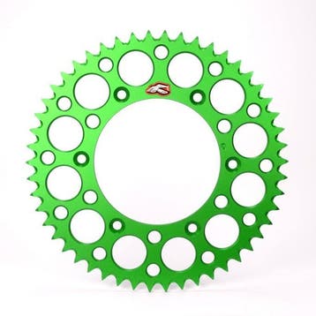 Renthal 20-22 Kawasaki KLX300R Rear Grooved Sprocket - Green, Ophalen of Verzenden, Nieuw