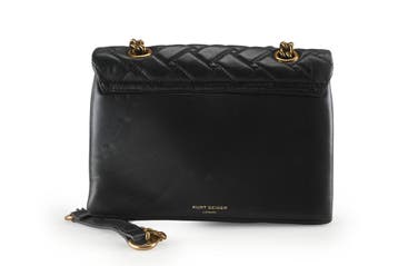 Kurt Geiger London Handtas Zwart, Verzenden, Zo goed als nieuw, Zwart