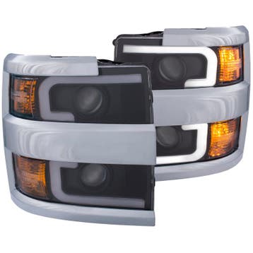 ANZO Projector Headlights 15-17 Chevrolet Silverado 2500HD /, Auto-onderdelen, Verlichting, Ophalen of Verzenden, Nieuw