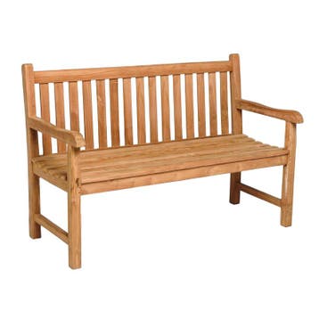 Tierra Outdoor Cordoba teak bank 150cm - Parkbank, Nieuw