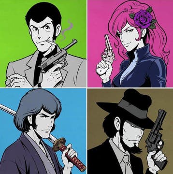 CREATIVE_HUB - Lot of 4 the world of Lupin, Nieuw in verpakking