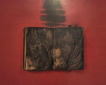 Bernard Aubertin (1934-2015) - Livre Brulé