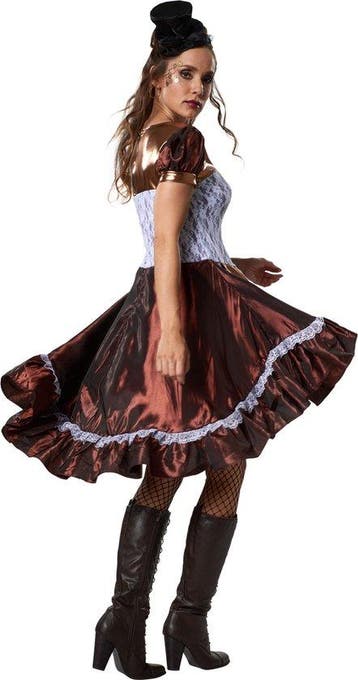 2dekans | Dressforfun Steampunk lady S - verkleedkleding, Dressforfun, Ophalen of Verzenden, Zo goed als nieuw