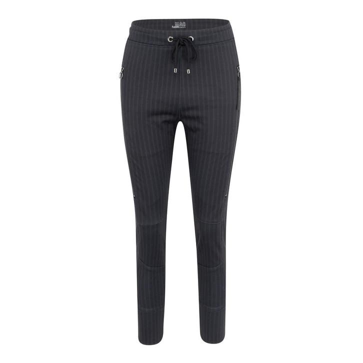 MAC • gestreepte Future 2.0 broek • 36, Kleding | Dames, Broeken en Pantalons, Grijs, Nieuw, Maat 36 (S), Verzenden