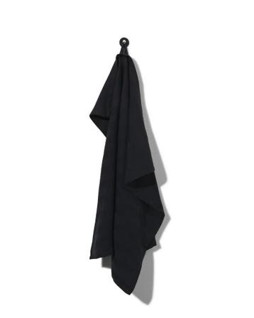 HEMA Theedoek - 65 x 65 - katoen - zwart, Verzenden
