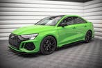 Maxton Street Pro Side Skirts Diffusers met Flaps Audi RS3, Auto-onderdelen, Carrosserie en Plaatwerk, Verzenden, Nieuw, Audi