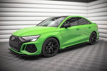 Maxton Street Pro Side Skirts Diffusers met Flaps Audi RS3, Verzenden, Nieuw, Audi