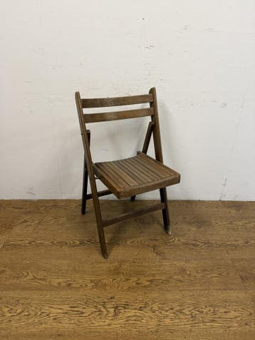 Gebruikte Horeca Klapstoel - S4287 Vintage/Café, Ophalen, Nieuw