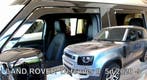 Land rover zijwindschermen visors raamspoilers 4x4 defender, Ophalen of Verzenden