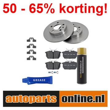 Remschijven + Remblokken Alfa Romeo Spider achterzijde, Verzenden, Nieuw, Alfa Romeo