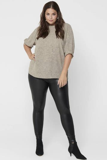 ONLY legging Rool leatherlook Maat:, Verzenden, Nieuw, Overige kleuren