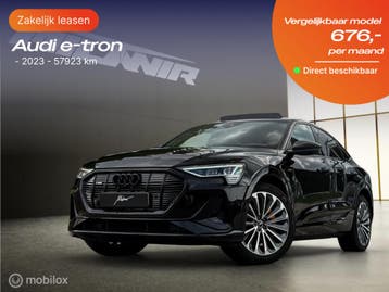 Audi e-tron | Zakelijk Leasen vanaf 261,- p/mnd, Nieuw, Financial lease, Lease, E-tron
