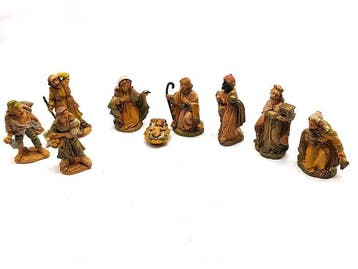 Kerststal (9) - Plastic