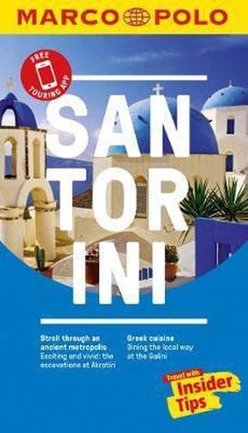 Santorini Marco Polo Pocket Travel Guide 2018 - with pull, Verzenden, Zo goed als nieuw, Marco Polo