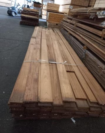 (124x) Plancher Omniplex Iroko - TG2 PLR-290, Nieuw