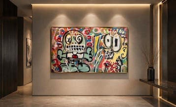 Timo Wedell - Crowned Expressions - XXL - Hommage Basquiat