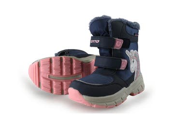 Lotto Snowboots Meisjes in maat 30 Blauw, Verzenden, Jongen of Meisje, Schoenen, Zo goed als nieuw