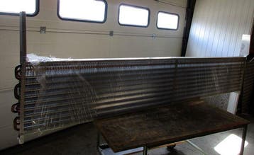 Verdamper, Koeltoonbank verdamper, L265 x D7,5 x H45 cm,